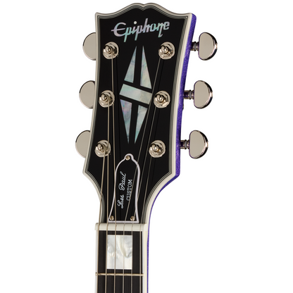 Epiphone Inspired by Gibson Les Paul Custom Electric Guitar? - Amethyst Sparkle