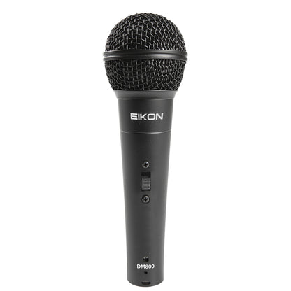 Eikon EDM800 Vocal Dynamic Black Microphone w/Cable