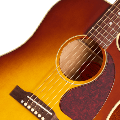 Epiphone J-45 Standard ELectric Acoustic Guitar - Honey Burst