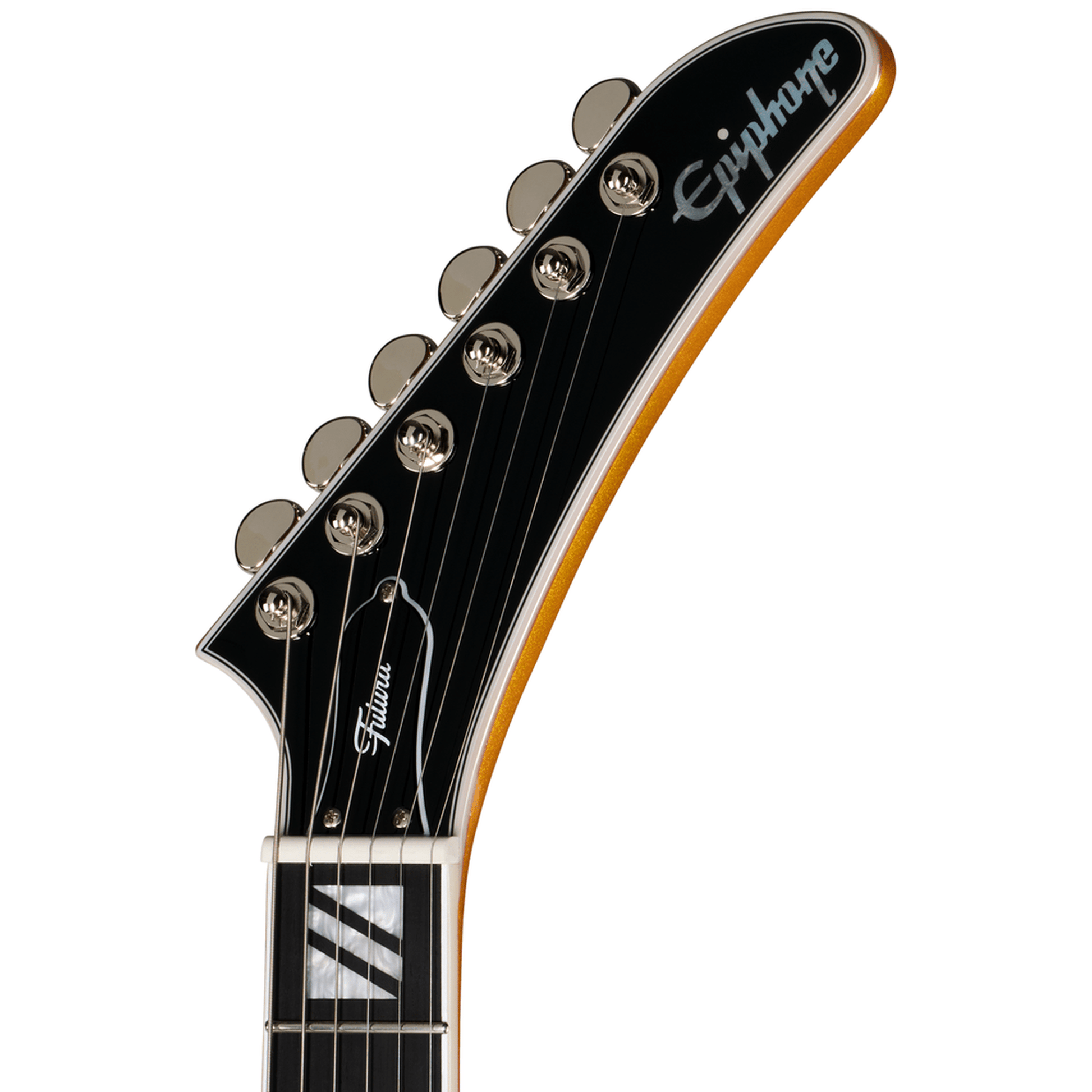 Epiphone Futura Explorer Custom Electric Guitar - Firestorm Shift neck