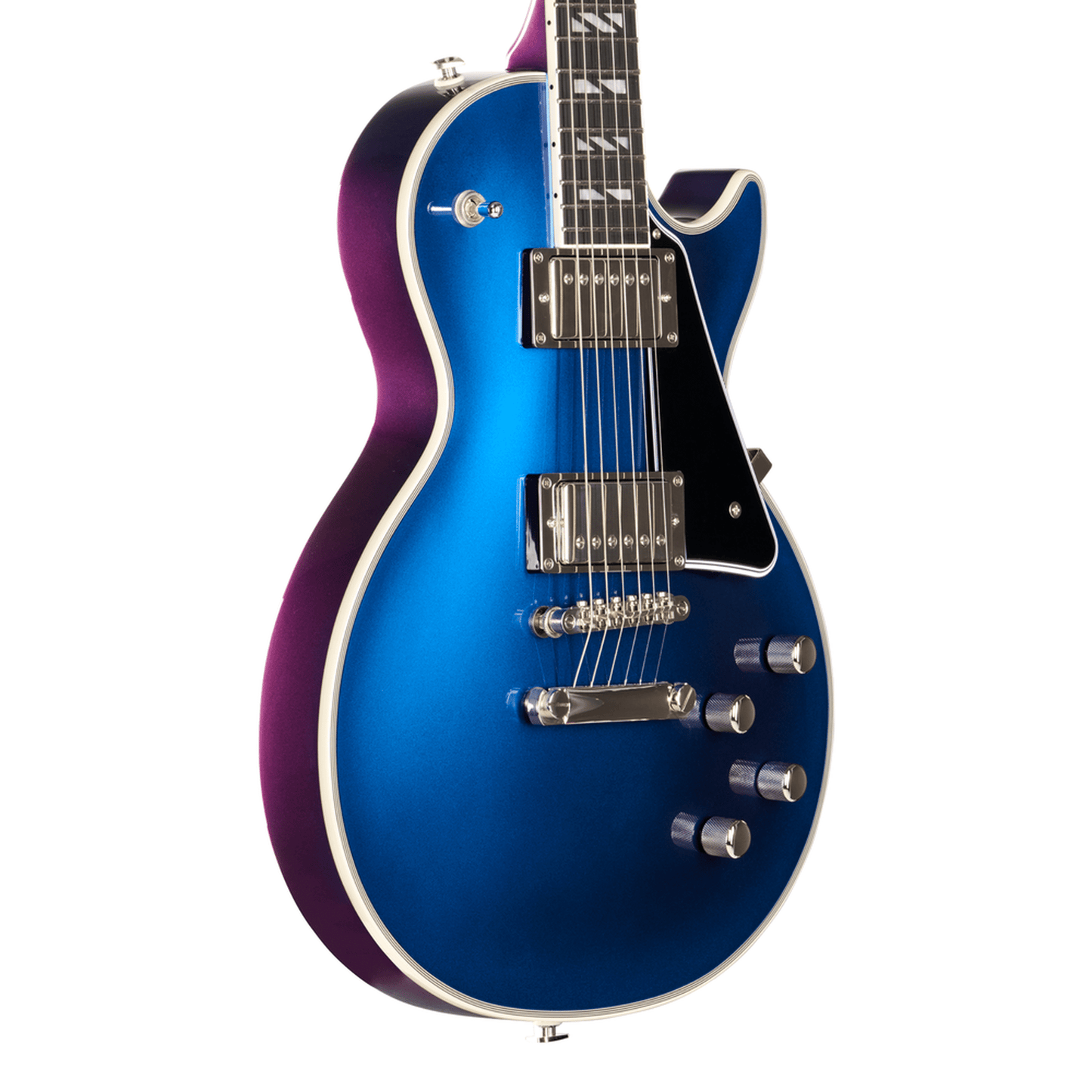 Epiphone Futura Les Paul Custom Electric Guitar - Twilight Shift angle