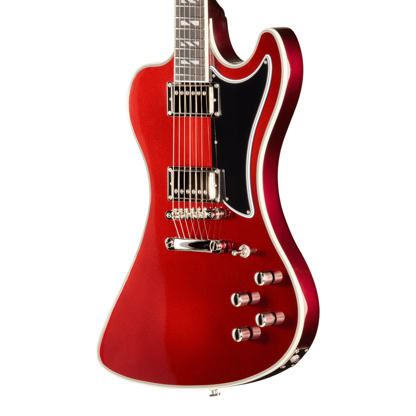 Epiphone Futura RD Custom Electric Guitar - Midnight Ember Shift body