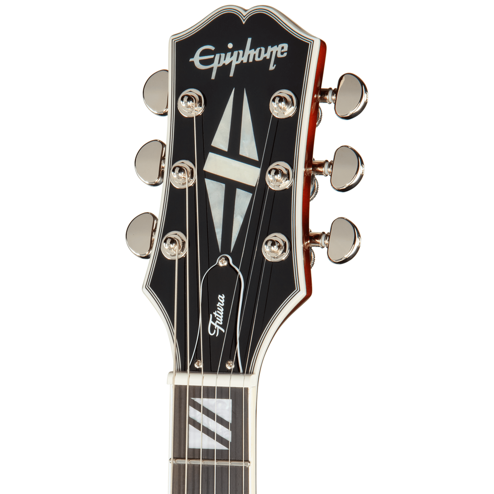 Epiphone Futura RD Custom Electric Guitar - Midnight Ember Shift neck