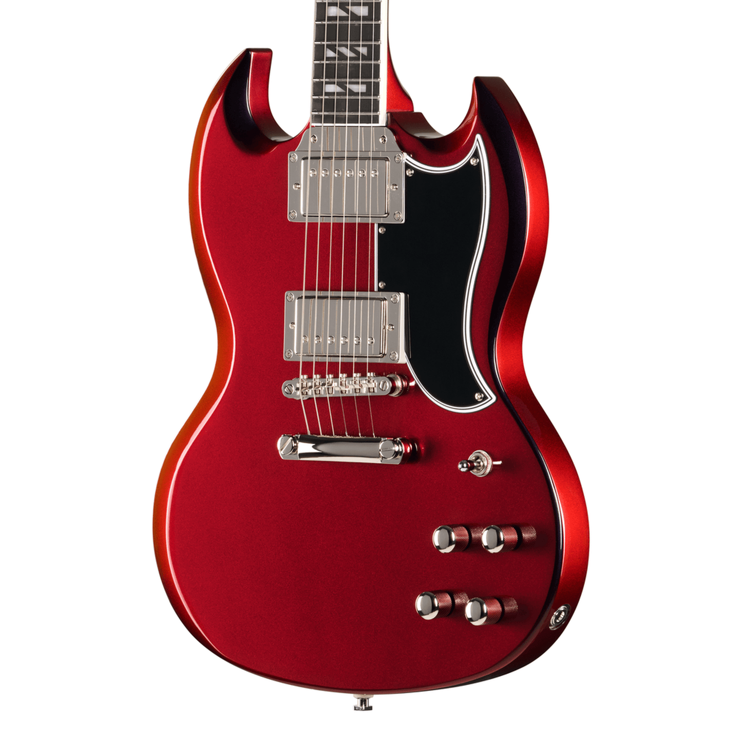 Epiphone Futura SG Custom Electric Guitar - Midnight Ember Shift body
