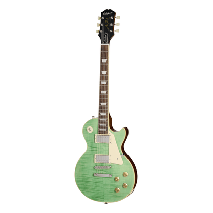 Epiphone Les Paul Standard 50s Figured Top WPremium Bag - Seafoam Green