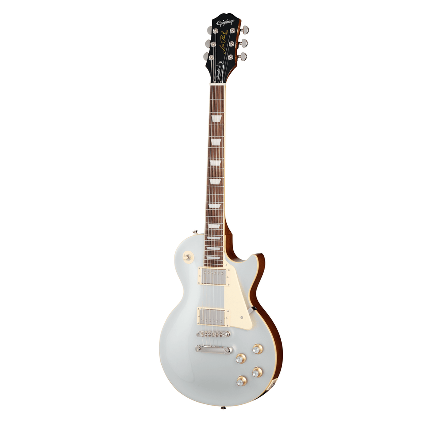 Epiphone Les Paul Standard 60s Figured Top W/Premium Gig Bag - Silver Mist