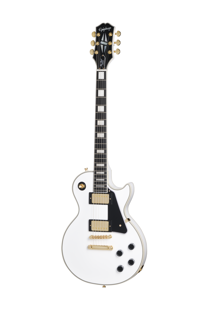 Epiphone Les Paul Custom w/Bag - Alpine White