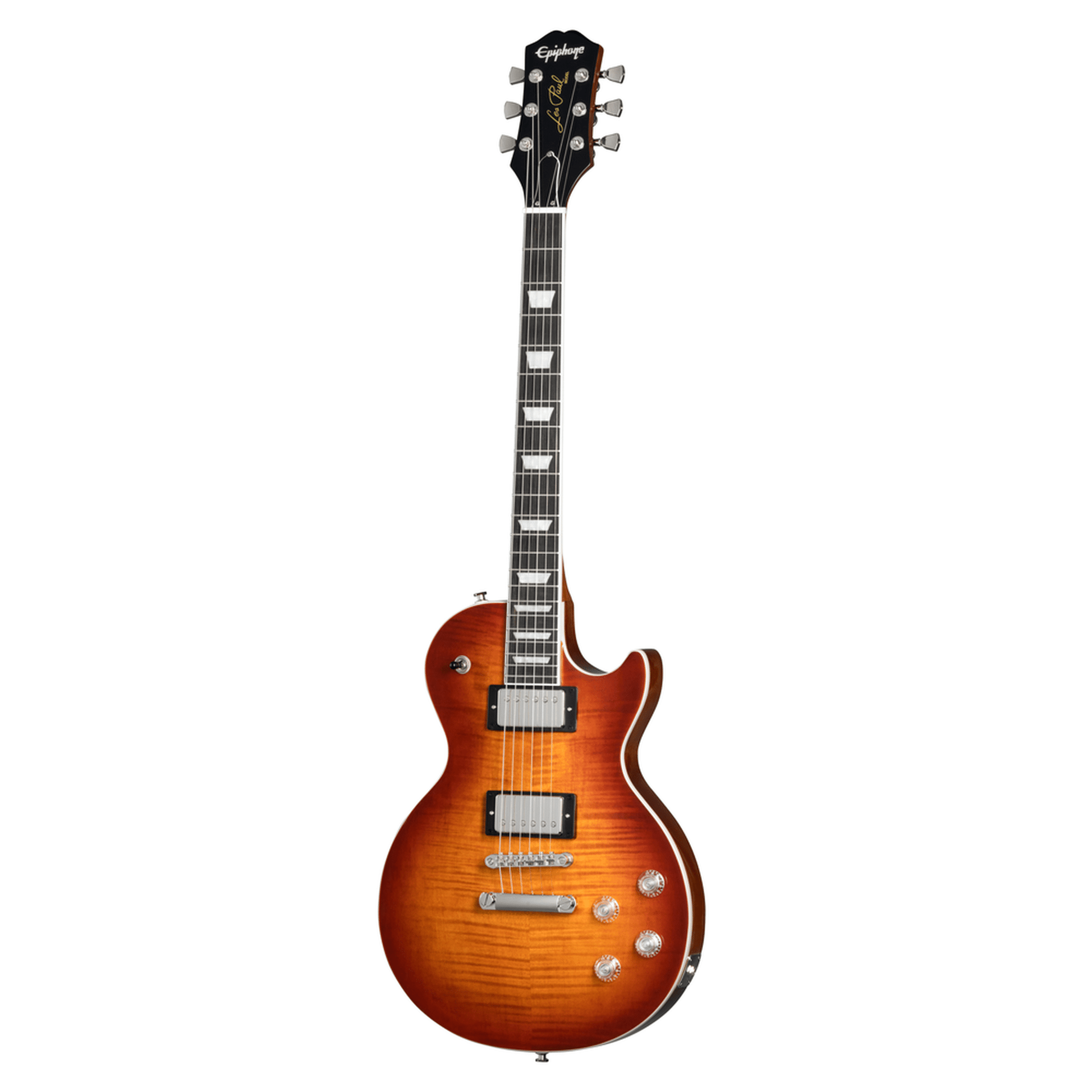 EPIPHONE LP MODERN FIGURED ELECTRIC GUITAR - MOJAVE BURST - Joondalup Music Centre