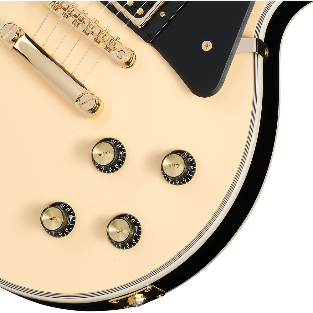 Epiphone Les Paul Custom Electric Guitar - Antique Ivory