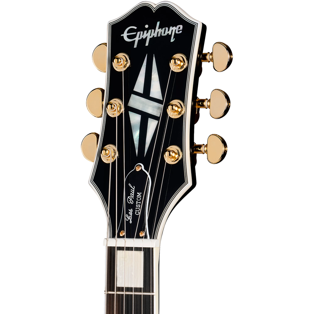 Epiphone Les Paul Custom Quilt Electric Guitar - Cobra Burst inc. Bag