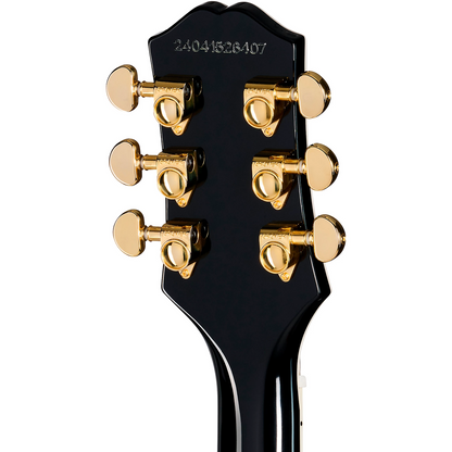 Epiphone Les Paul Custom Quilt Electric Guitar - Cobra Burst inc. Bag