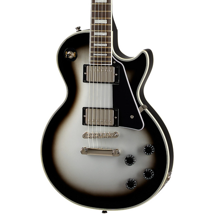 Epiphone Les Paul Custom Electric Guitar - Silverburst inc. Bag