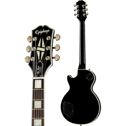 Epiphone Les Paul Custom Electric Guitar - Silverburst inc. Bag