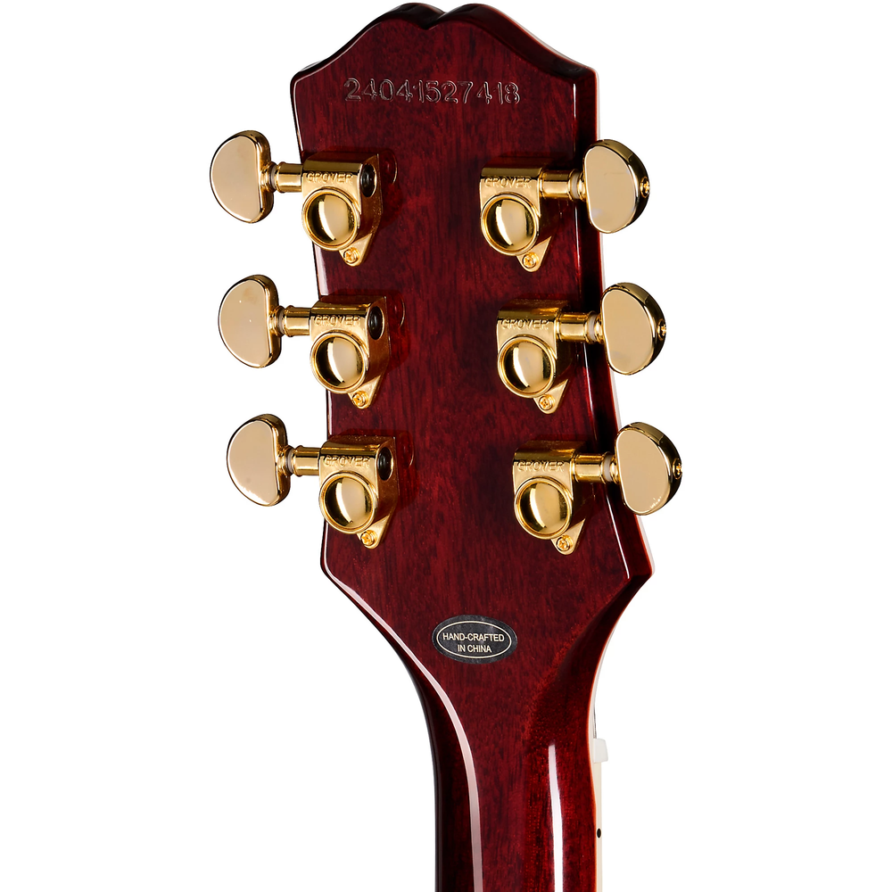 Epiphone Les Paul Custom Figured Electric Guitar - Triburst inc. Bag