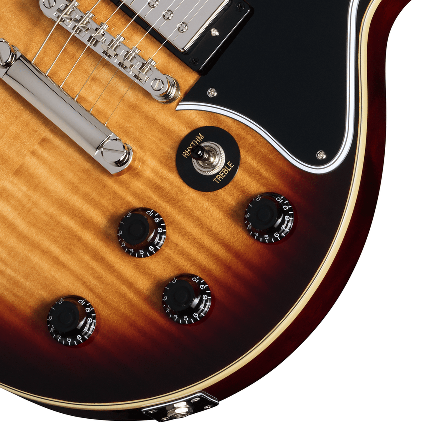 Epiphone Les Paul Special Double Cut Figured - Bourbon Burst
