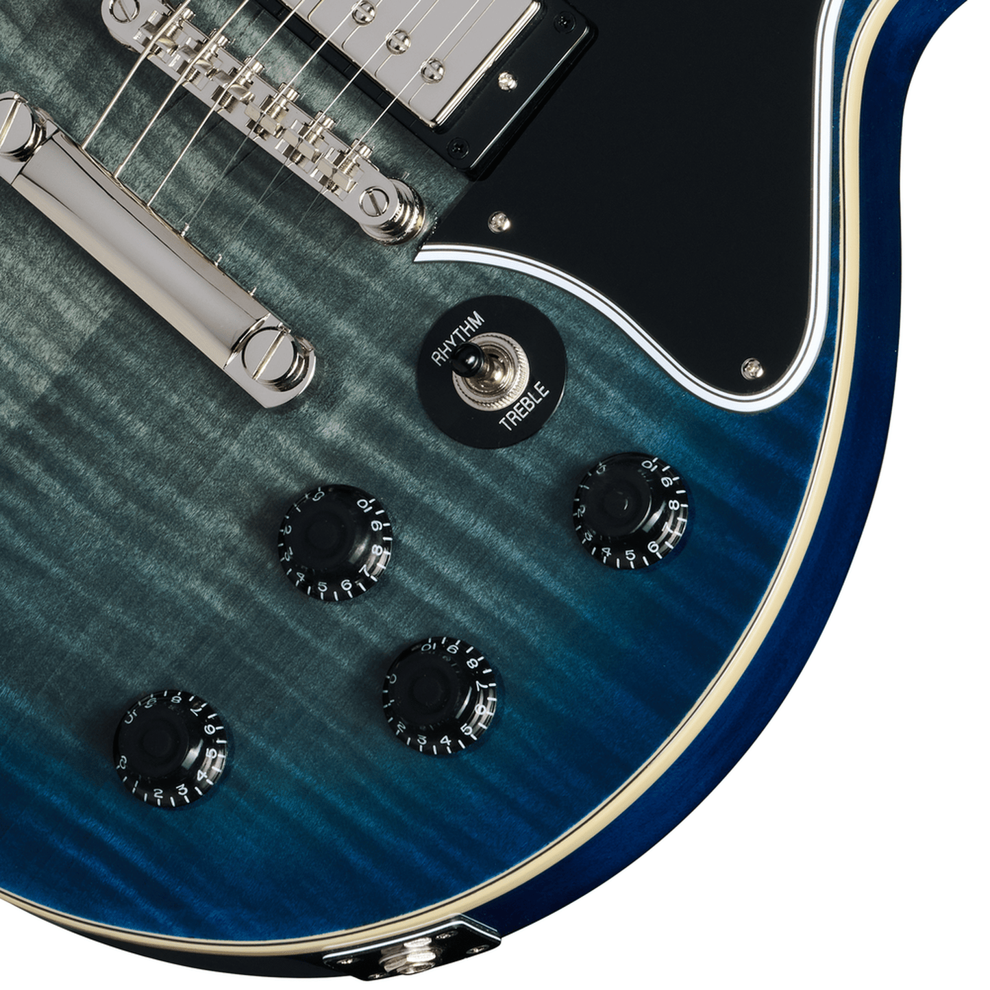 Epiphone Les Paul Special Double Cut Figured - Ocean Water