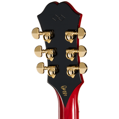 Epiphone Masterbuilt Gem Archer Sheraton - Cherry Red