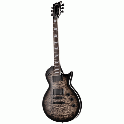 ESP LTD Eclipse EC-400 Electric Guitar - Quilted Black Burst 3