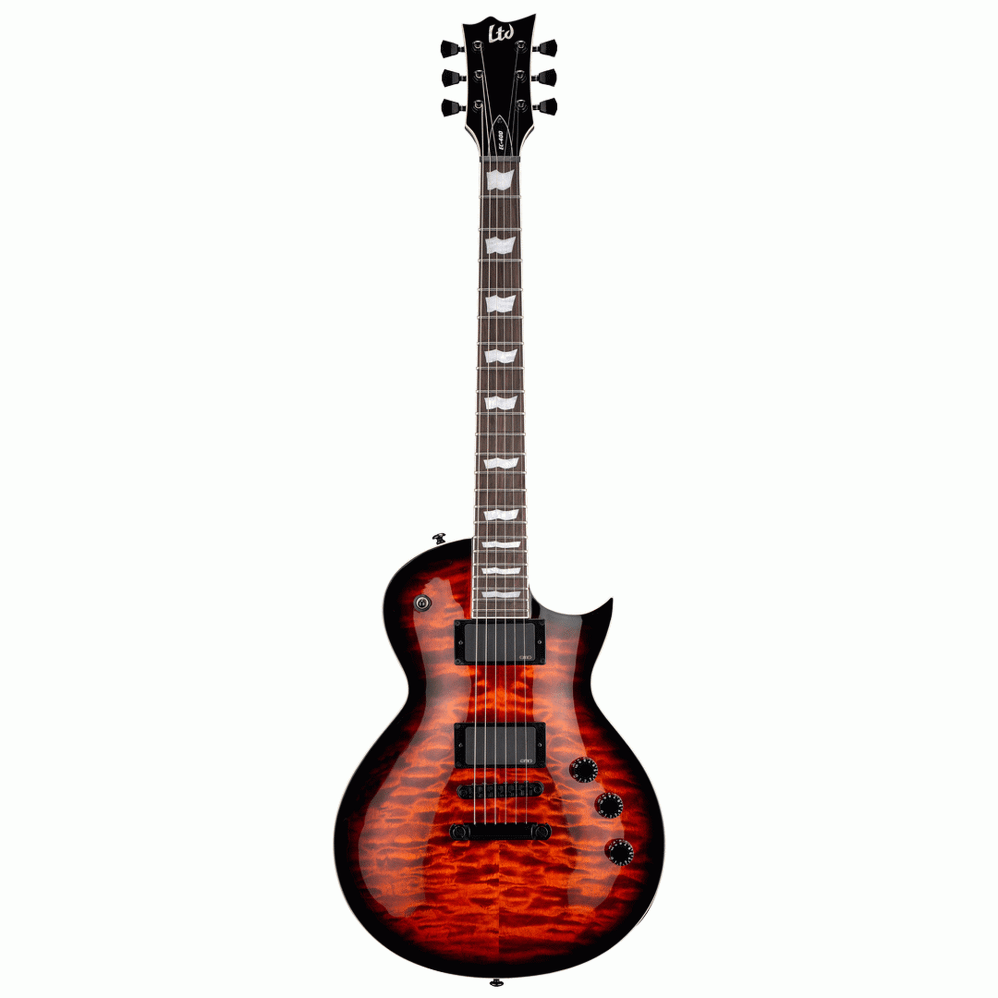 ESP LTD Eclipse EC-400 Electric Guitar - Quilted Vintage Burst