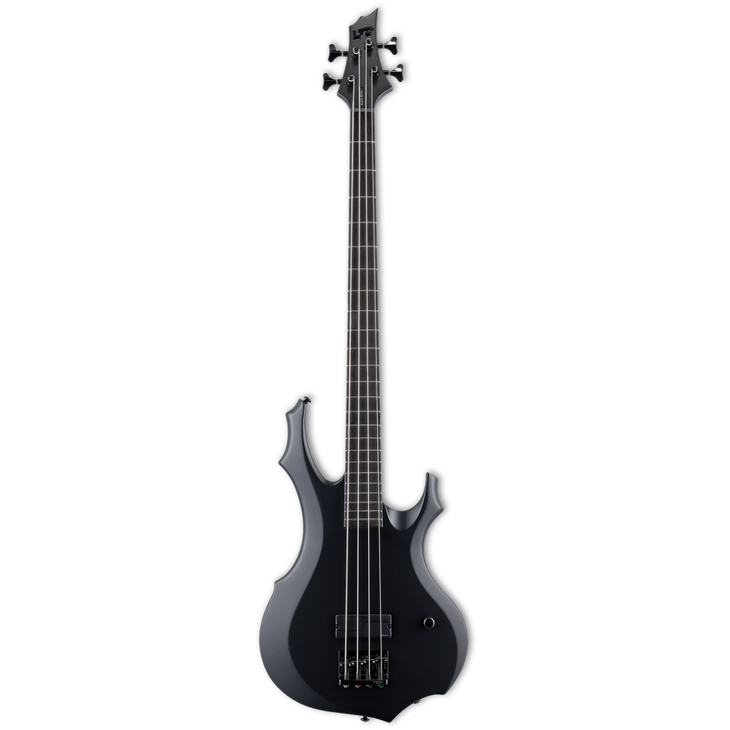 ESP LTD F-4 Black Metal 4-String Bass Guitar - Black Satin from Joondalup Music Centre