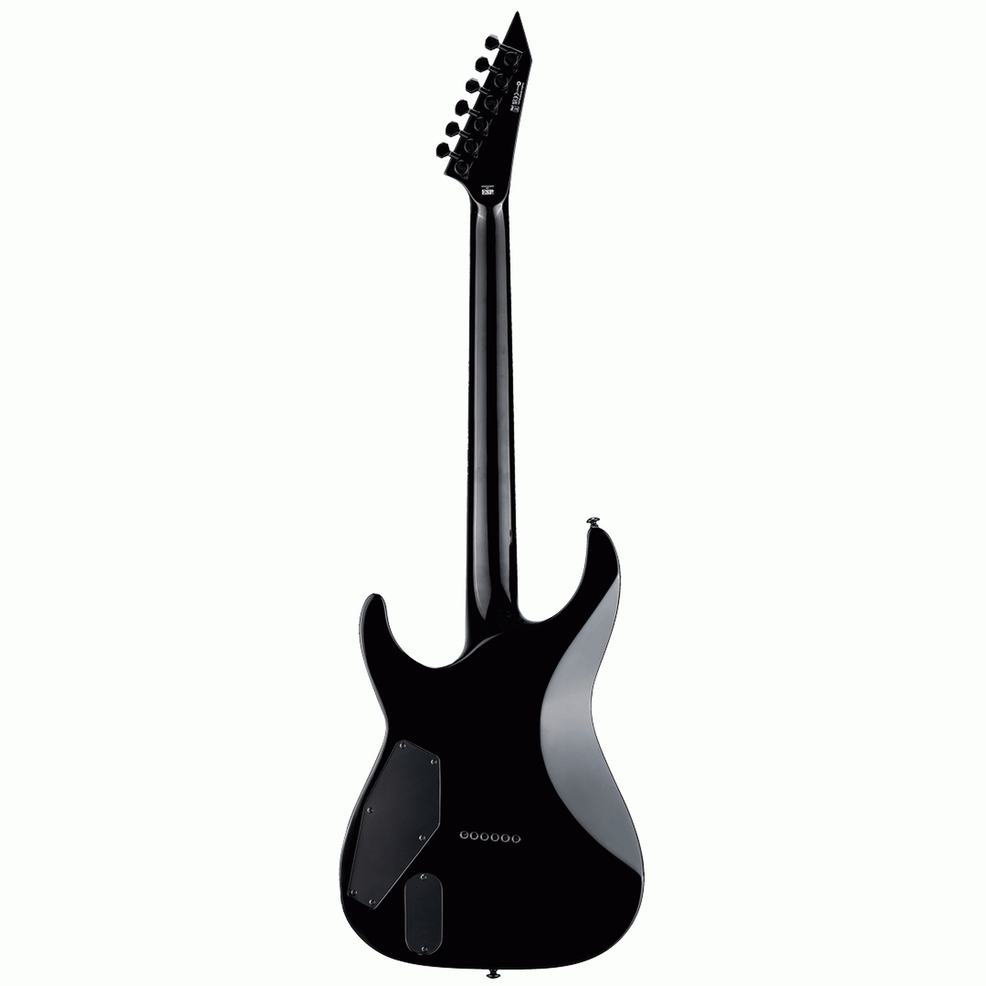ESP LTD MH-400QM HT Electric Guitar - Black Sunburst 2