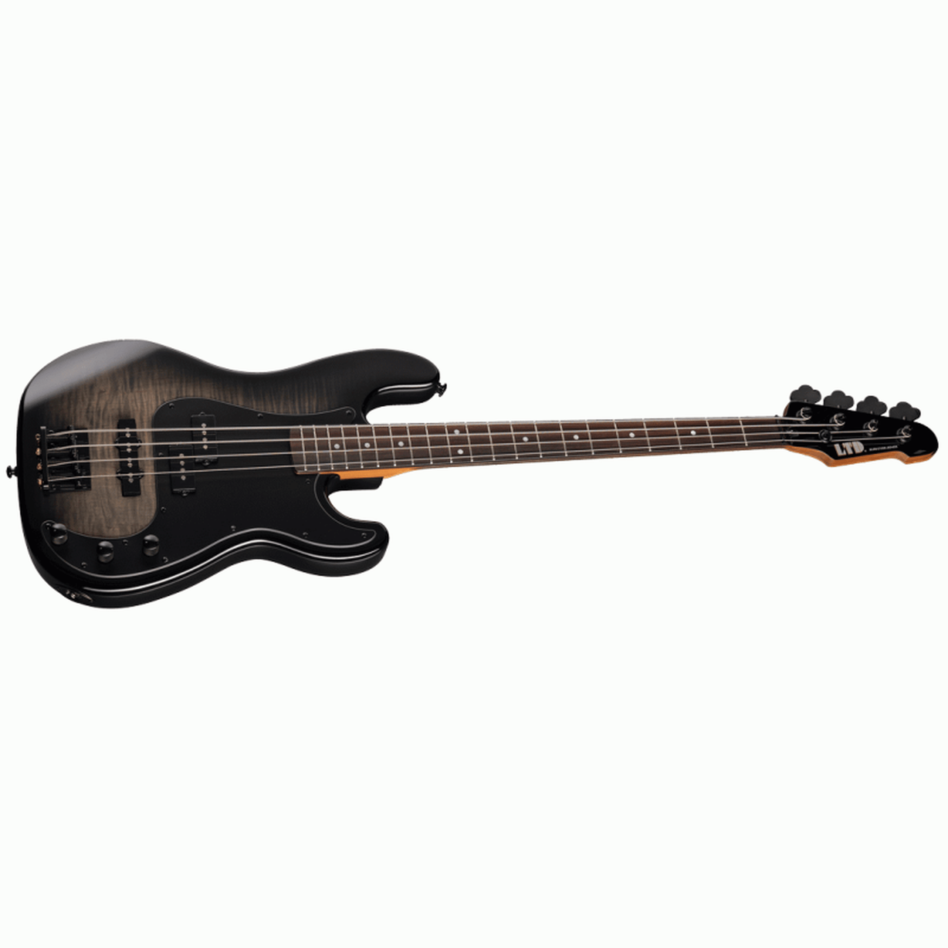 ESP LTD Surveyor 204 Bass Guitar - Black Burst 3