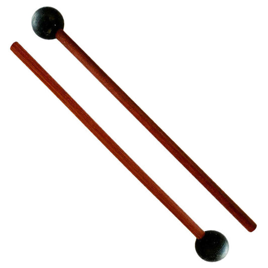Opus Percussion Rubber Head Tongue Drum Mallets (25mm Head/210mm Length)