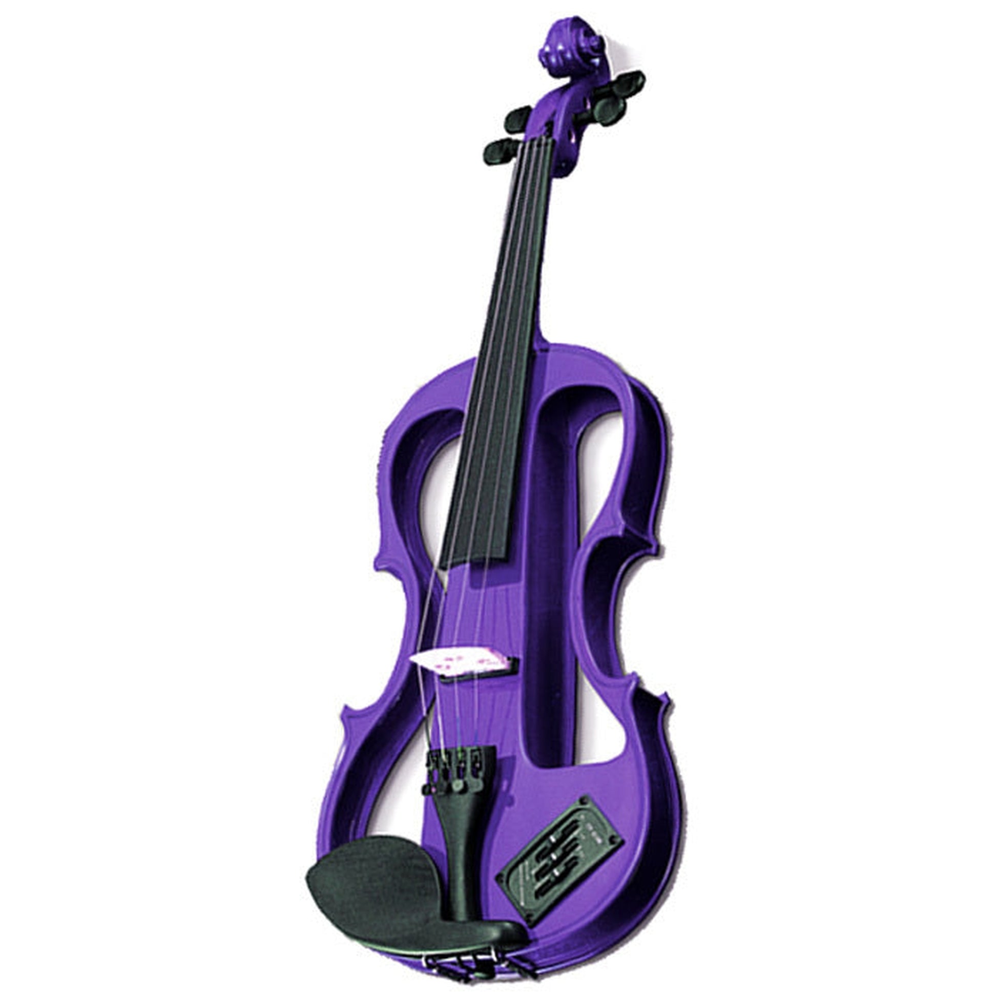 Carlo Giordano EV202 Series 4/4 Size Electric Violin - Purple - Joondalup Music Centre