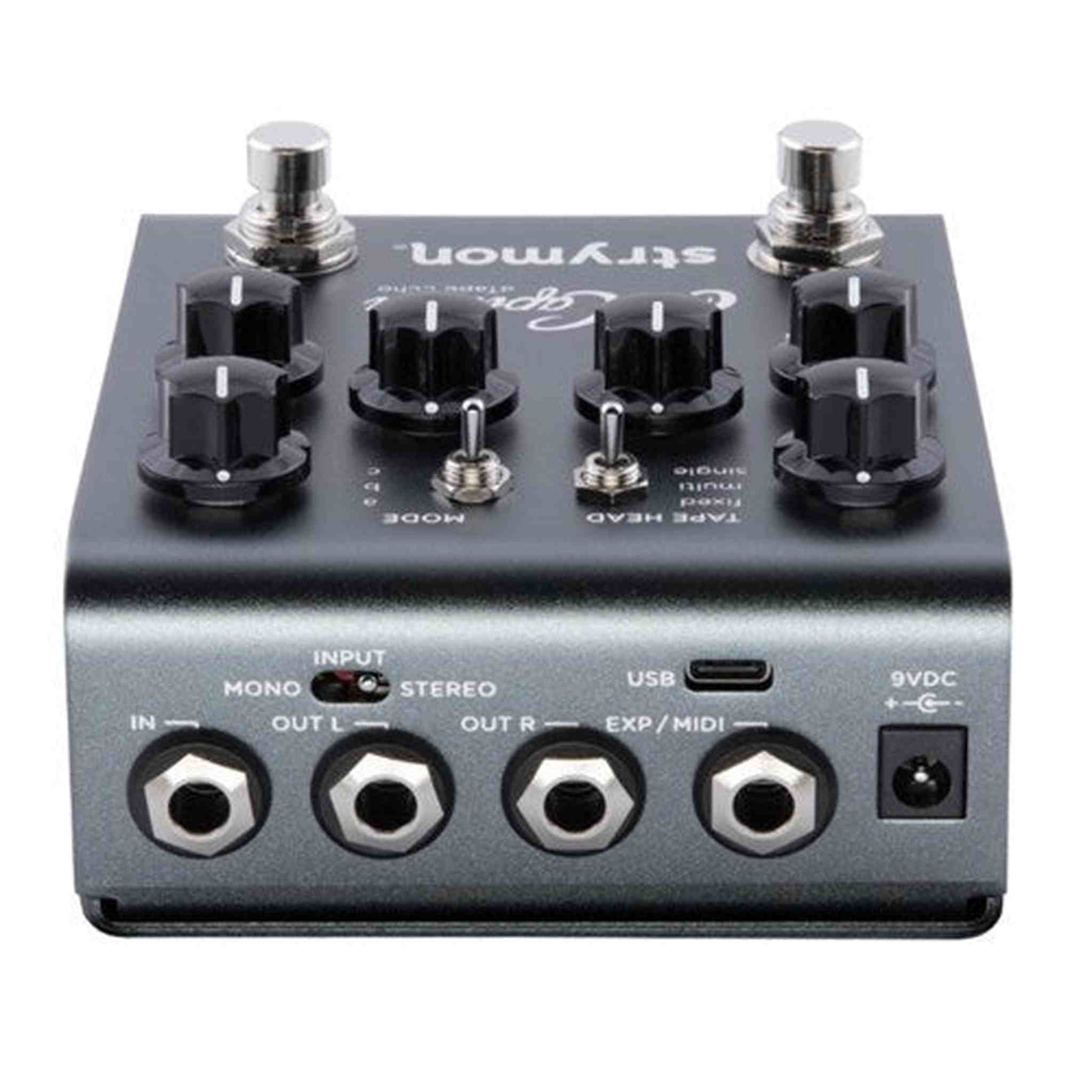 Strymon El Capistan V2 Tape Tape Echo Delay Pedal inputs