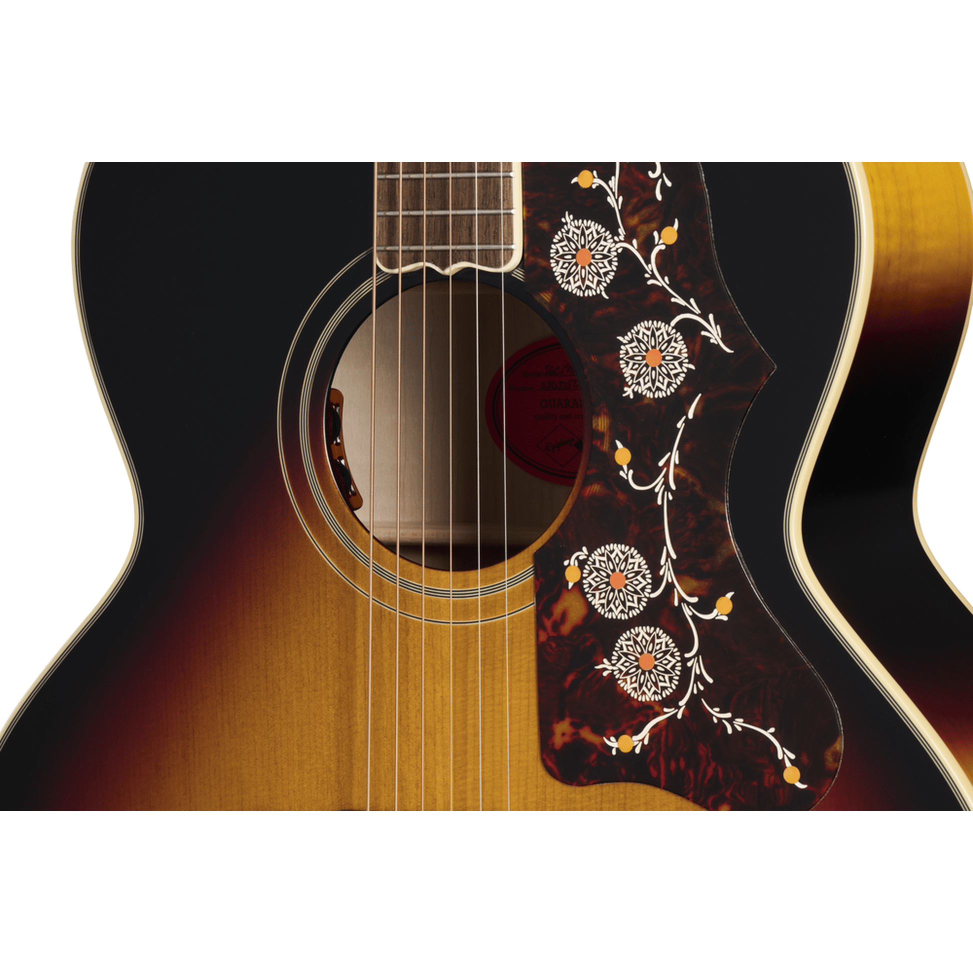 Epiphone 1957 SJ-200 Inc Hard Case Vintage Sunburst from Joondalup Music Centre 4
