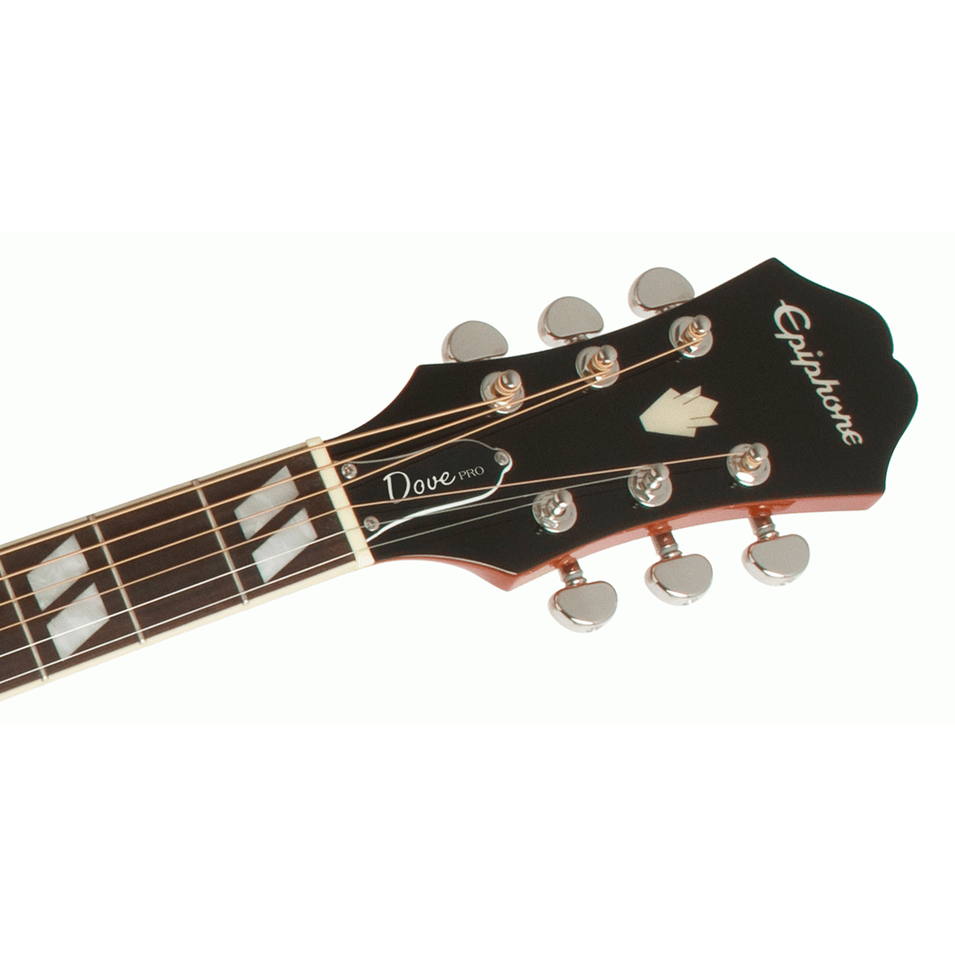 Epiphone Dove Studio Acoustic Guitar - Violin Burst Cutaway Acoustic from Joondalup Music Centre 3