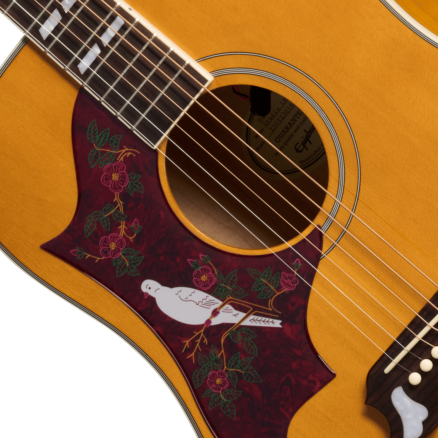 Epiphone Dove Studio Left Handed Acoustic Guitar - Natural from Joondalup Music Centre 3