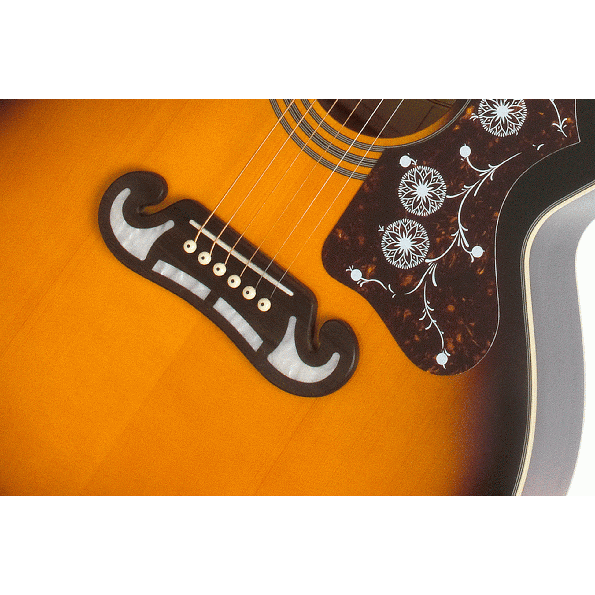 Epiphone J200EC Studio Acoustic Guitar - Vintage Sunburst from Joondalup Music Centre 2