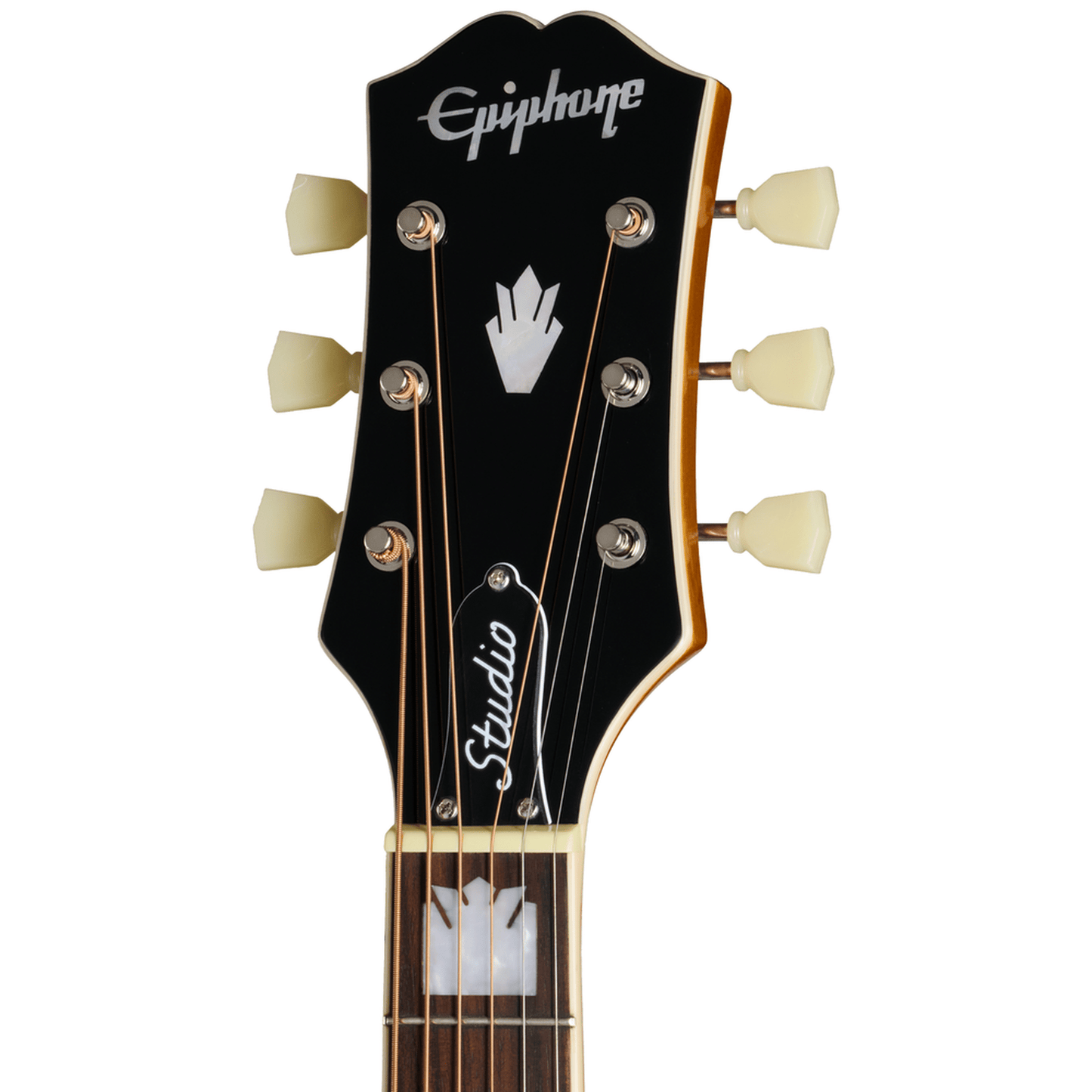 Epiphone J200 Studio EC Acoustic Guitar - Natural 4
