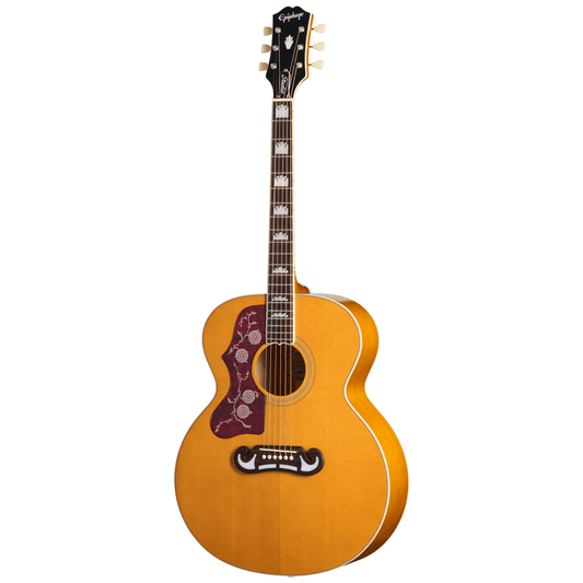 Epiphone J200 Studio Left Handed Acoustic Guitar - Natural from Joondalup Music Centre
