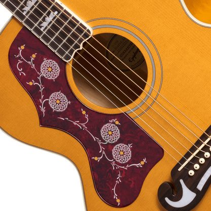 Epiphone J200 Studio Left Handed Acoustic Guitar - Natural from Joondalup Music Centre 3