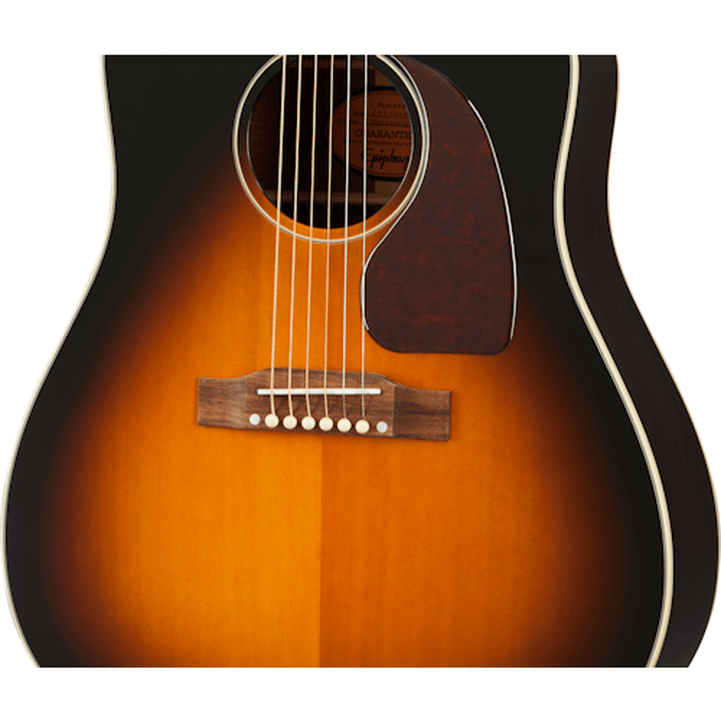 Epiphone J45 EC Acoustic Guitar - Aged Vintage Sunburst from Joondalup Music Centre 2