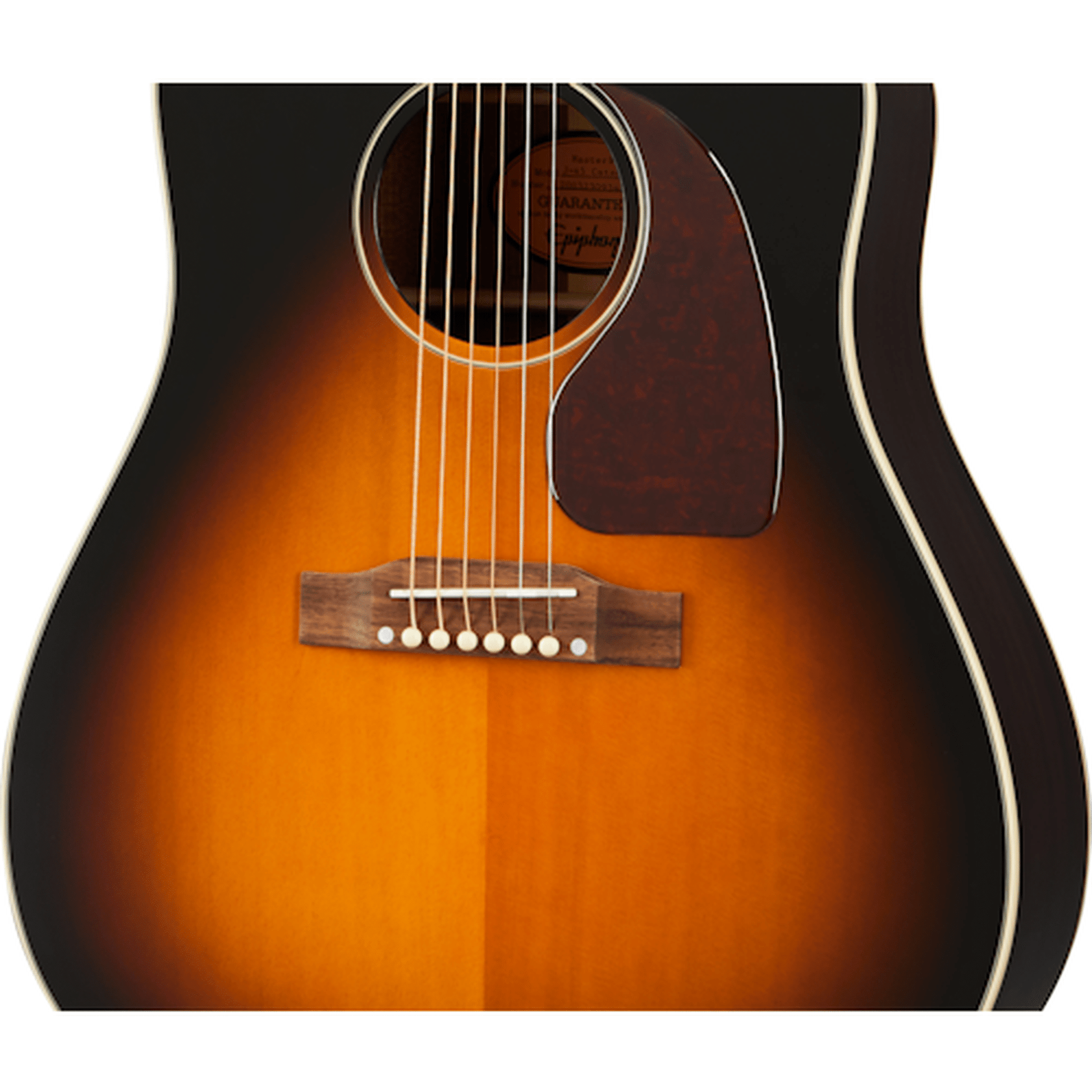 Epiphone J45 EC Acoustic Guitar - Aged Vintage Sunburst from Joondalup Music Centre 2