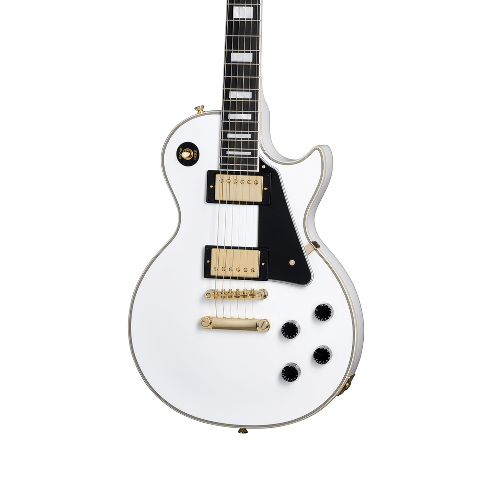 Epiphone Les Paul Custom (inc hard case) - Alpine White - Joondalup Music Centre 3