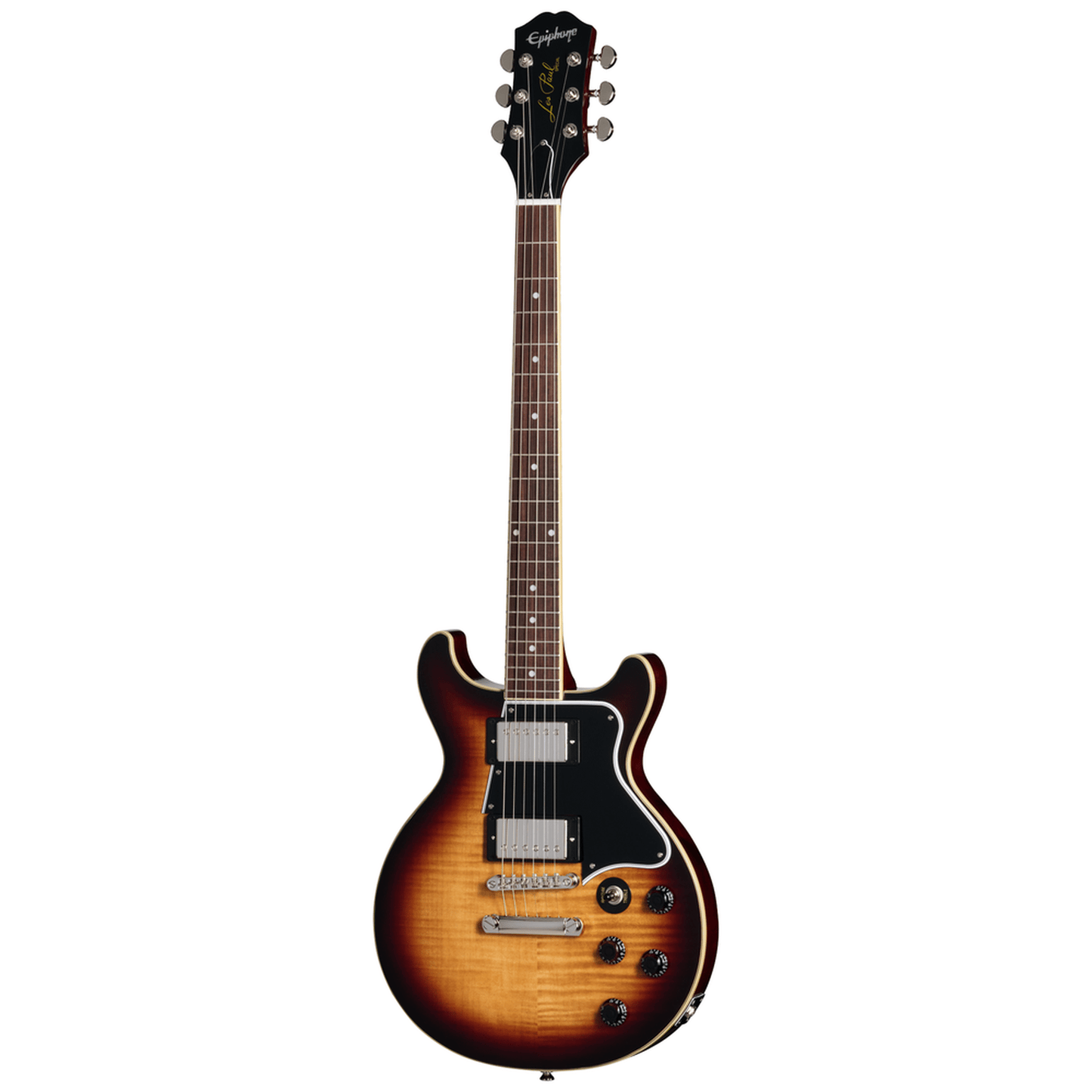 Epiphone Les Paul Special Double Cut Figured - Bourbon Burst