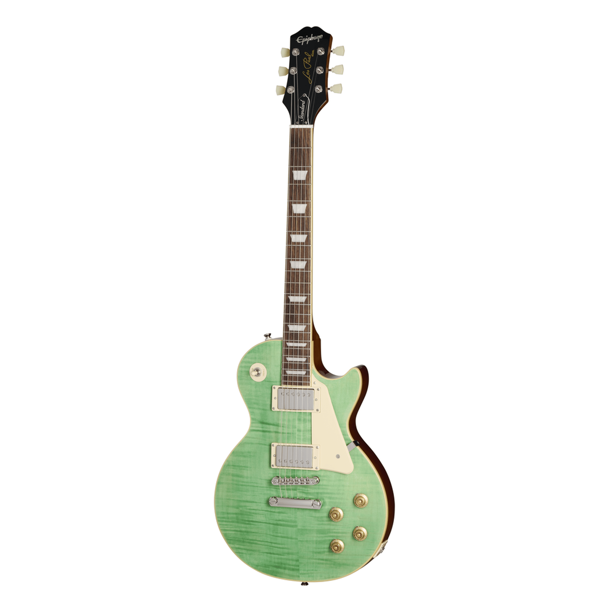 Epiphone Les Paul Standard 50s Figured Top WPremium Bag - Seafoam Green from Joondalup Music Centre