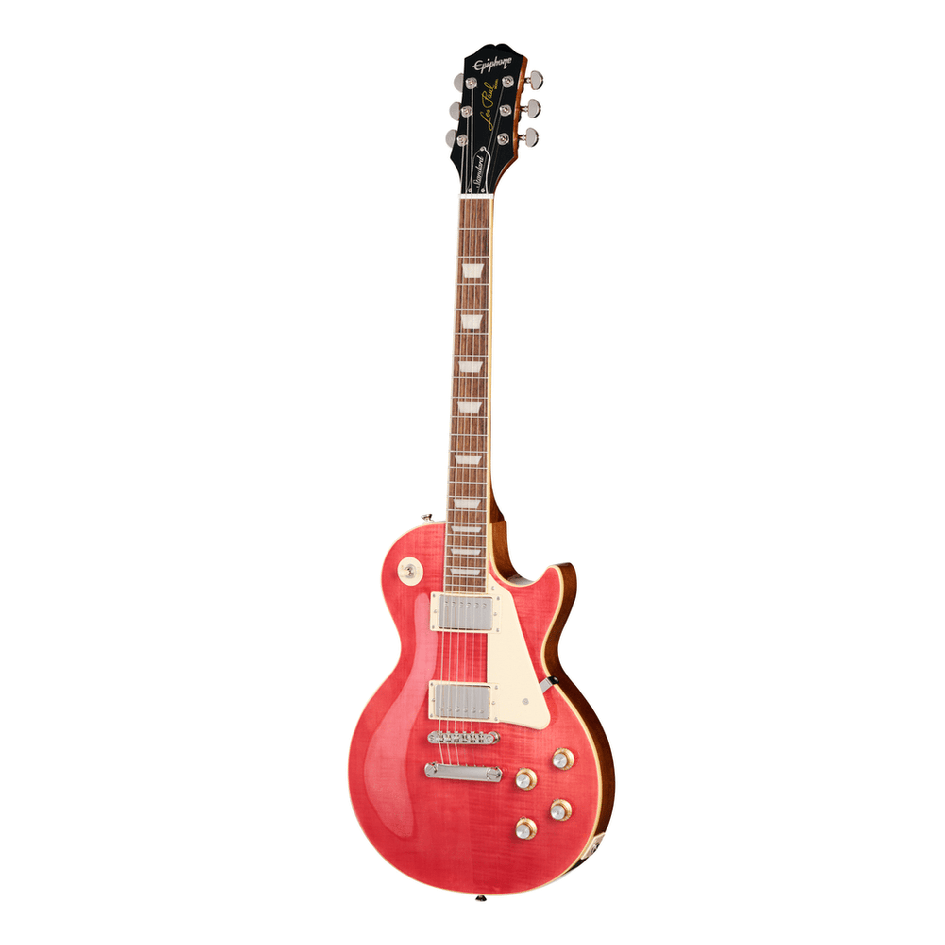 Epiphone Les Paul Standard 60s Figured Top W/Premium Gig Bag - Fucshia from Joondalup Music Centre