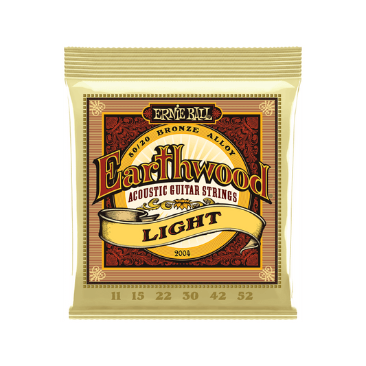 Ernie Ball Earthwood 80/20 Acoustic Guitar Strings - 11-52 from Joondalup Music Centre