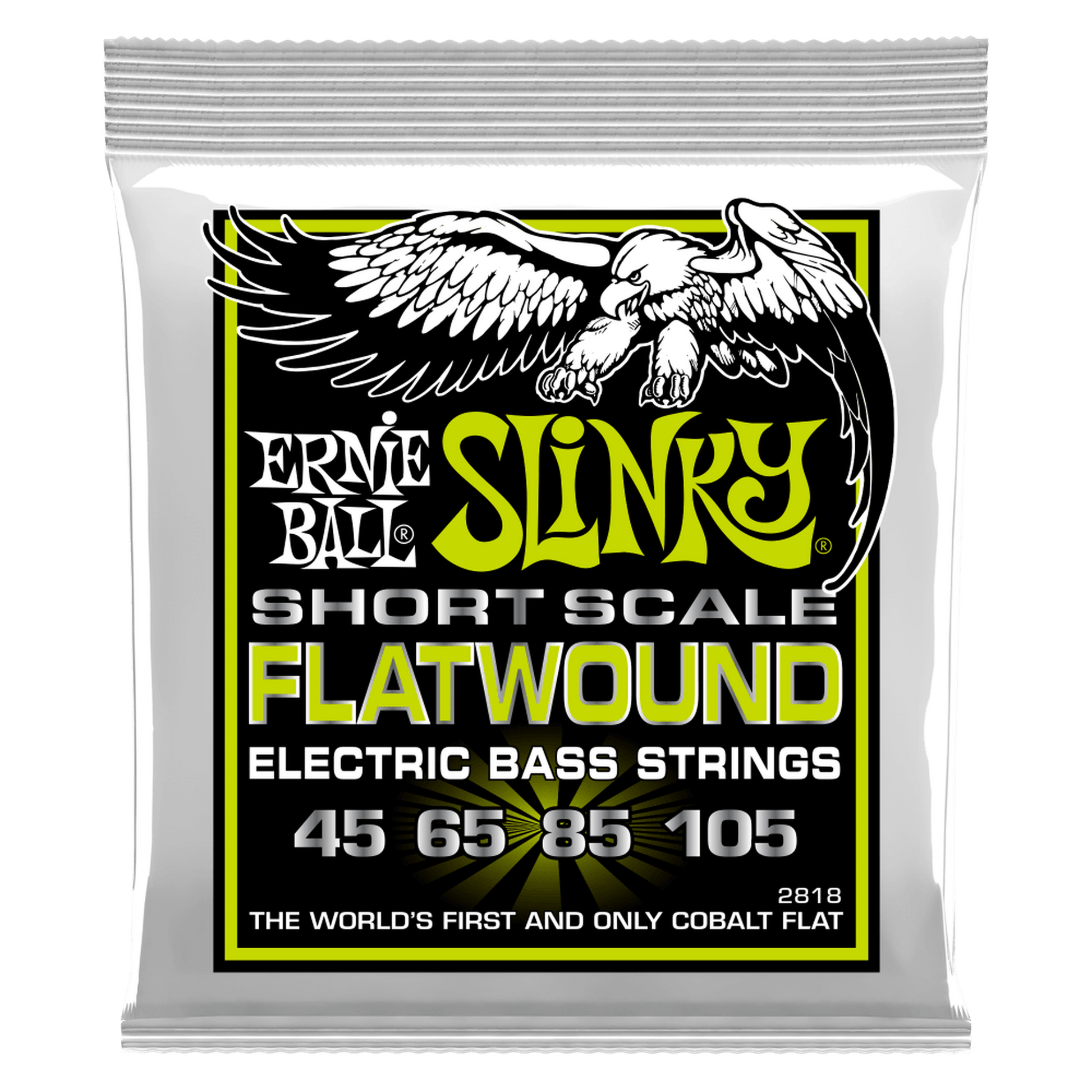 Ernie Ball Regular Slinky 45-105 Flatwound Bass Strings - Short Scale from Joondalup Music Centre
