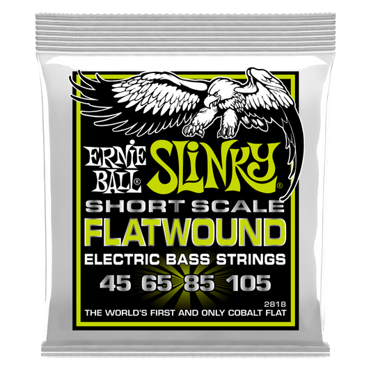 Ernie Ball Regular Slinky 45-105 Flatwound Bass Strings - Short Scale from Joondalup Music Centre