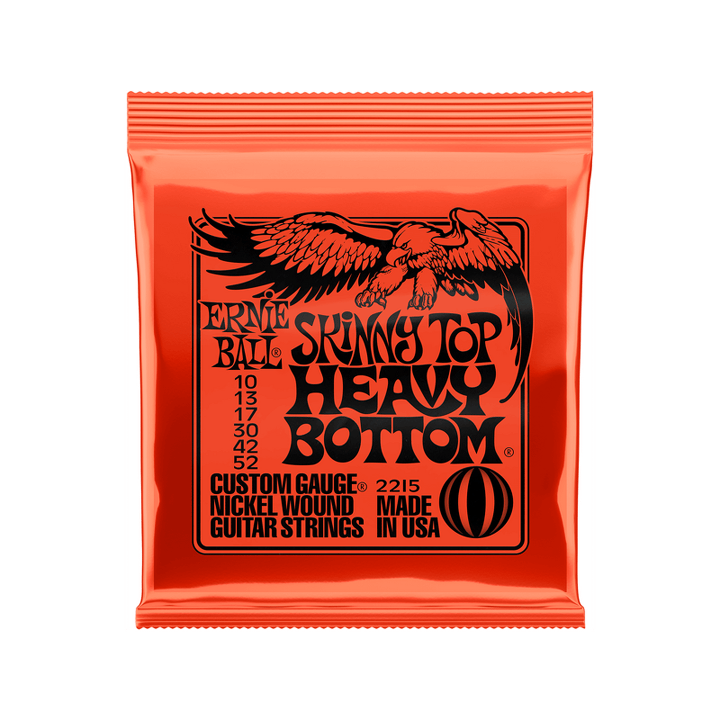 Ernie Ball Skinny Top Heavy Bottom Electric Guitar Strings - 10-52 from Joondalup Music Centre