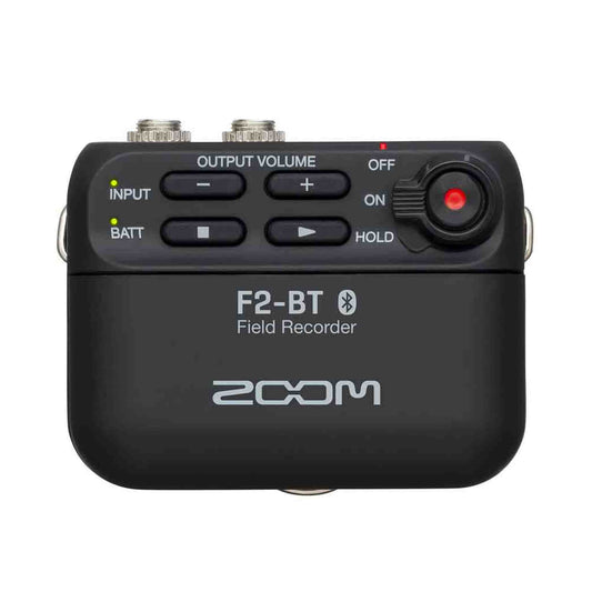 Zoom F2-BT Field Recorder with Bluetooth & LMF-2 Lavalier Mic