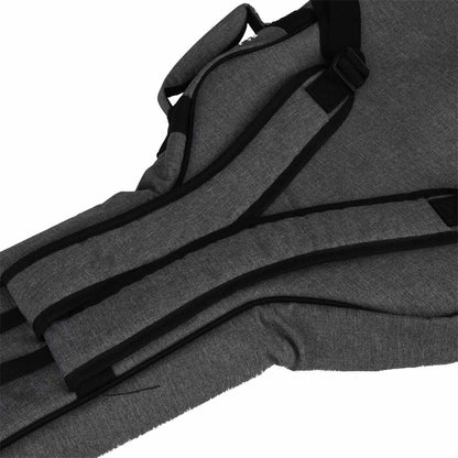 FZONE Deluxe Padded Acoustic Guitar Bag - Grey