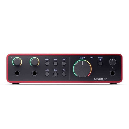 Focusrite Scarlett 2i2 Gen 4 2-in/2-out USB Audio Interface