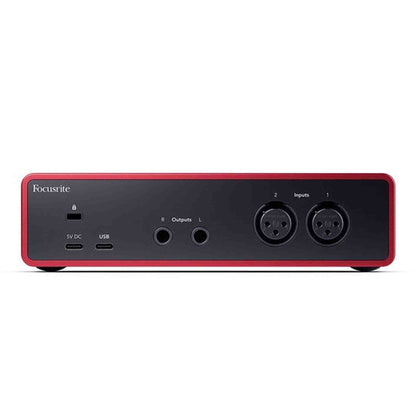 Focusrite Scarlett 2i2 Gen 4 2-in/2-out USB Audio Interface